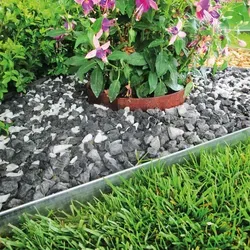 bellissa Rasenkante Kreis 20 cm H 13 cm corten - Cortenstahl, runde Raseneinfassung mit patentierter Verbindungstechnik für einfache Montage und ansprechende Gartenästhetik