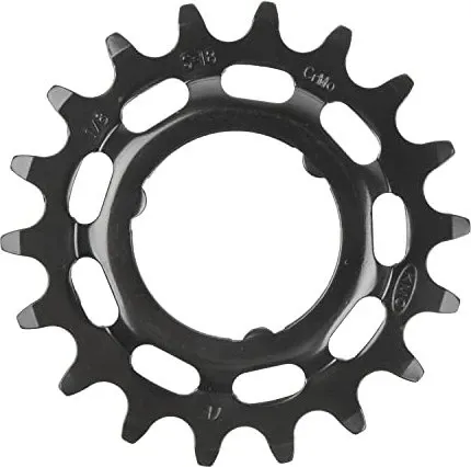 KMC Shimano Wide E-Bike Ritzel 18 Zähne in schwarz von KMC