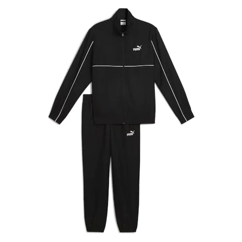 PUMA Jogginganzug WOVEN TRACKSUIT (2-tlg) schwarz S (44/46)