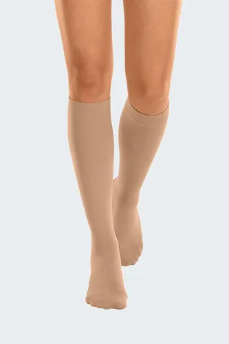 medi mediven cotton Kompressionsstrümpfe mit thermoregulierender bio Baumwolle