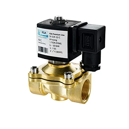 FSA Magnetventil Messing 3/4