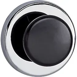 Maul Kreisförmig Hakenmagnet Silber 12 kg Tragfähigkeit 67 mm