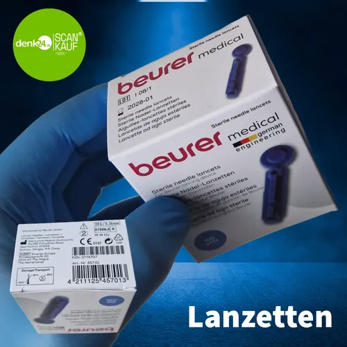 BEURER Lanzetten Nadeln steril 100 St.