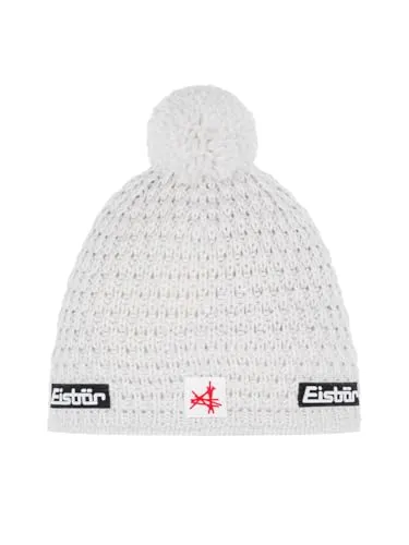 Eisbär Trail Pompon Mütze SA white (100) in weiß von Eisbär