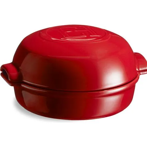 Emile Henry Käse-Backform, rot - Backformen für perfekte Käse-Vorspeisen – die spezielle Keramik hält Wärme und Geschmack, ideal für gesellige Abende mit Freunden.