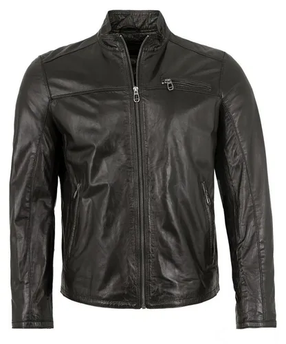 Milestone Lederjacke MSMarco Milestone - Herren Lederjacke Lammnappa schwarz