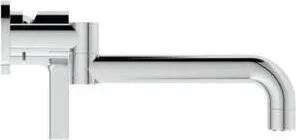 Ideal Standard BD426AA Gusto Wand-Küchenarmatur - Armaturen mit 120° schwenkbarem Auslauf für maximale Flexibilität, ausgestattet mit langlebiger FirmaFlow-Kartusche und sicherem Temperaturschutz für Ihre Küche.