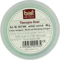 Bort Therapie Knetmittel weich hellgrün 80 g - Praktisches Knetmittel für gezielte Finger- und Handübungen, ideal zur Unterstützung der Handfitness und Mobilität.