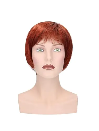 Perücke Alicia - Modischer Short-Bob für kleine Kopfgröße