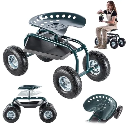 KADAX Gartenrollsitz für Gartenarbeit