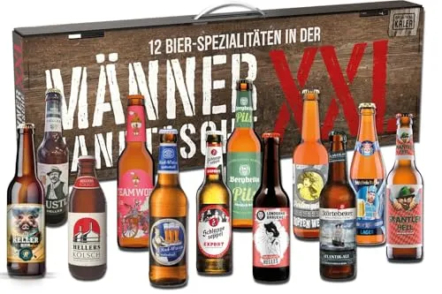 Kalea XXL Männerhandtasche mit Bierspezialitäten