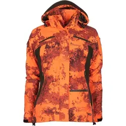 Pinewood 3690 Hunter Pro Xtreme 2.0 Camou Damen Jacke Strata Blaze (986) L - Orange - L