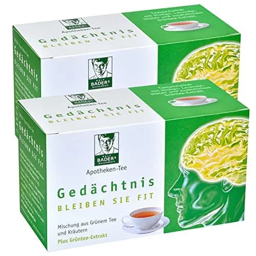BADERS Apotheken Tee Gedächtnis Maxipack