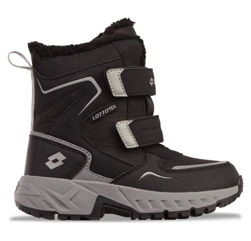 Lotto Klettboot Gr. 28 - Wasserdicht, Windabweisend & Atmungsaktiv - Sneaker für Kinder mit wasserdichter Tex-Membran und flauschigem Webpelzfutter für warme Füße. Ideal für kalte Jahreszeiten mit optimalem Sitz durch Klettverschlüsse.