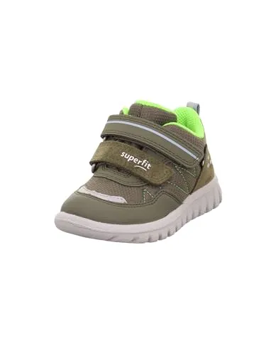 Superfit Jungen Sport7 Mini Gore-tex Sneaker, Grün Hellgrün 7010, 26 EU - Sneaker für Jungen, wasserdicht und atmungsaktiv dank GORE-TEX Membrane, ideal für aktive Kinder mit reflektierenden Details für bessere Sichtbarkeit.