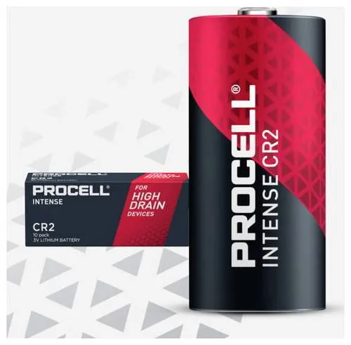 Duracell Procell Intense Lithium CR2 3V - 10er Box - Batterien für zuverlässige Energieversorgung, ideal für hochleistungsfähige Geräte und lange Haltbarkeit.