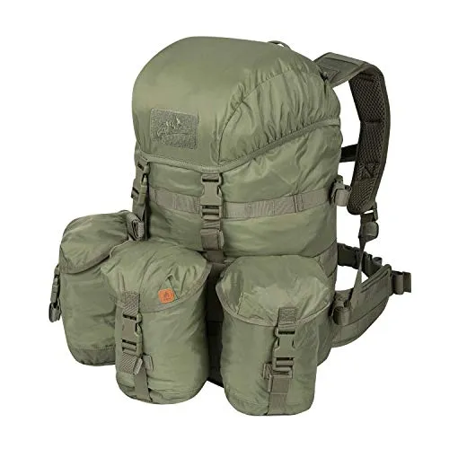 Helikon-Tex Matilda Backpack Olive Green – 35L - Wanderrucksack mit 35L Kapazität, robustem 500D Cordura Material und MOLLE/PALS Kompatibilität für vielseitige Nutzung im Freien.