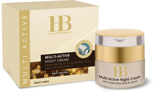 H.B. Dead Sea Minerals Nachtcreme 50ml – Anti-Aging Pflege