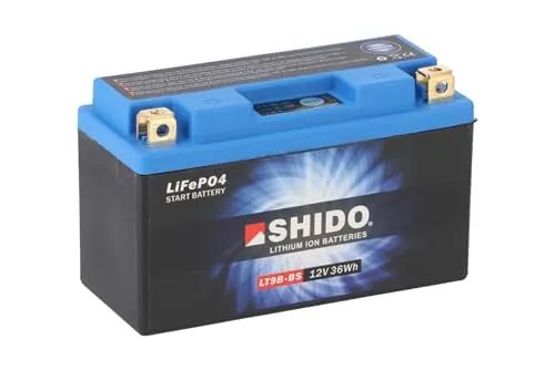 SHIDO LT9B-BS LION -S- Batterie Lithium, Ion Blau (Preis inkl. EUR 7,50 Pfand)