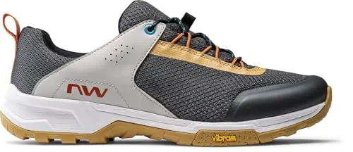 Northwave FREELAND MTB Schuhe - Hochwertige Fahrradschuhe für Mountainbiker in Grau, Größe 44 - Fahrradschuhe für Mountainbiker mit optimalem Grip und Komfort, ideal für anspruchsvolle Trails.