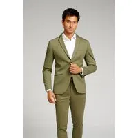 Original Performance Blazer - Olive - Moderner Blazer von TeeShoppen in zeitlosem Olivgrün, ideal für jedes Outfit. Hergestellt aus hochwertigen Materialien, bietet er Komfort und Stil für jeden Anlass. Erhältlich in 7 Größen.