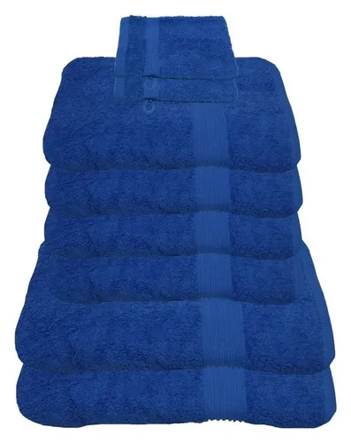 Julie Julsen Handtücher 8-Handtücher-Royalblau, Baumwolle (8-St)