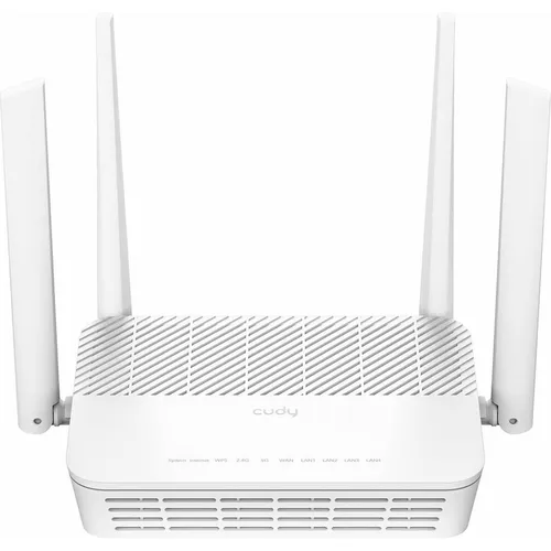 CUDY AX3000 2.5G Wi-Fi 6 Mesh Router WR3000H - High-Speed Repeater - Router mit 2,4 Gbps Übertragungsrate, ideal für nahtloses Streaming und Gaming dank Wi-Fi 6 Technologie.