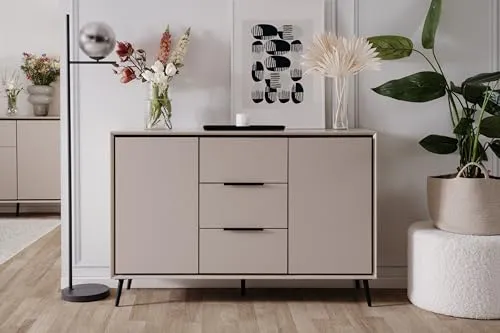 Sideboard Arona in grau von Möbelando