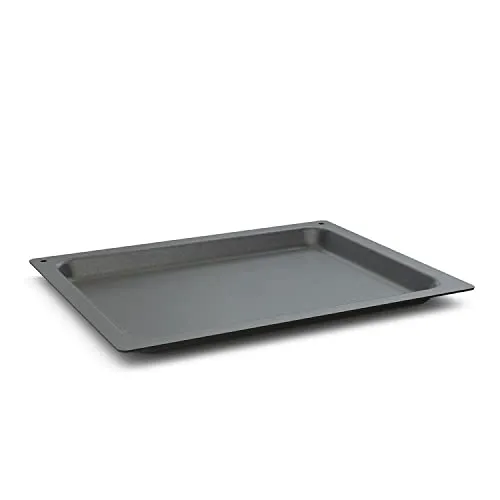 Hoffmann massive Backplatte 447x360 mm – Hochwertiges Backblech aus Aluminium - Erleben Sie Backgenuss mit optimaler Wärmeverteilung und hervorragenden Antihafteigenschaften. Die nachhaltige, in Deutschland gefertigte Backplatte sorgt für müheloses Backen von Pizza, Kuchen und mehr. Qualität, die überzeugt.