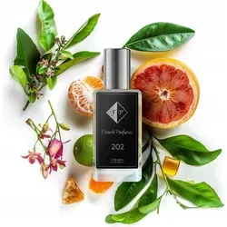 FP French Perfumes | Herrenparfüm Nr. 202 – Bleuu Chaneel – 33 ml – 20 % Parfümöl | Holzig-Aromatisch Herrenduft – Elegant, Kompakt & La...