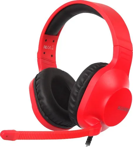 Sades Spirits SA-721 kabelgebunden Gaming-Headset in rot von Sades