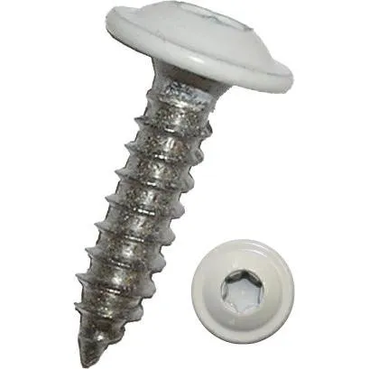 Dresselhaus Blechschraube m. Bund I-Stern 3,9x16 mm Edelstahl A2 schwarz verzinkt, 100 Stck (100 Schrauben pro Stück) (4026303856331)