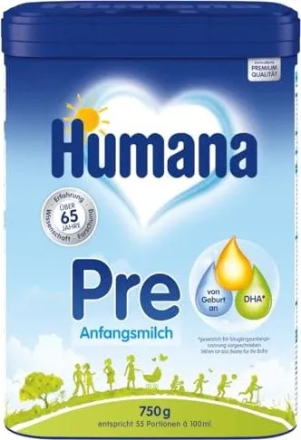HUMANA PRE Anfangsmilch 5HMO Pulver 750 g