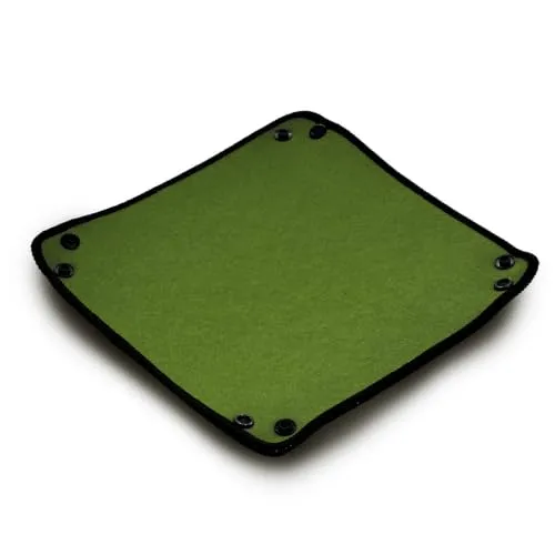 Immersion 487_2020C Würfelbrett aus Neopren, Würfelschale, Zubehör für Würfelspiele und Gesellschaftspiele, Motiv: Green Carpet 388/09044