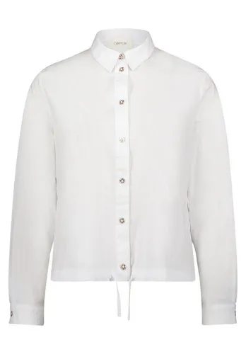 Cartoon Blusentop Kurzarm 1/1 Arm - Luftiges Blusentop im Loose Fit mit Hemdkragen und Knopfleiste. Ideal für lässige Outfits und vielseitig kombinierbar.