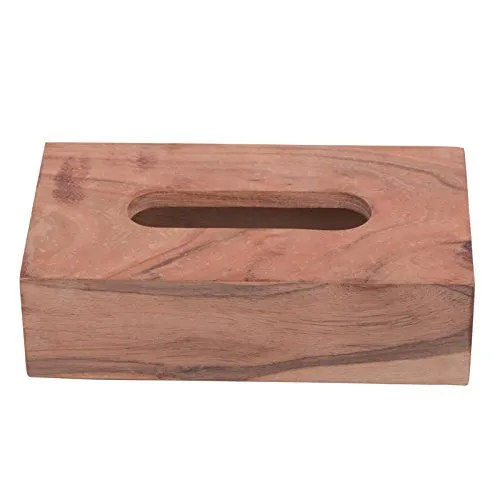 houseproud Cubic Mint Kosmetiktücherbox aus Akazienholz