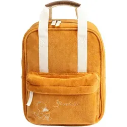 Sterntaler® Kinderrucksack Cord Edda - Schulranzen mit liebevollem Entenmotiv, aus hochwertigem Cord, ideal für Kinder ab 3 Jahren und perfekt für den Kindergarten.