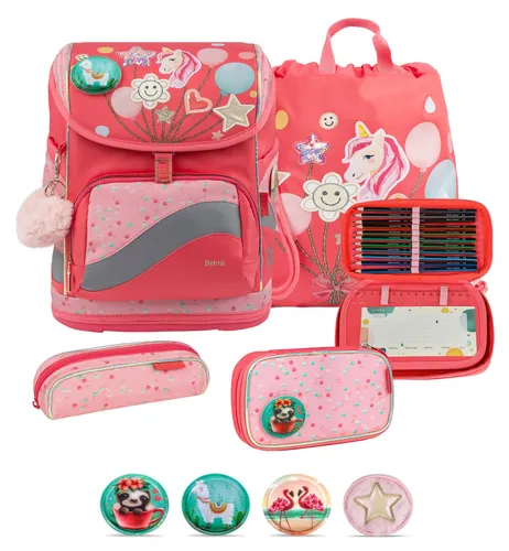 Belmil Smarty Plus Premium Schulranzen Set 5-teilig