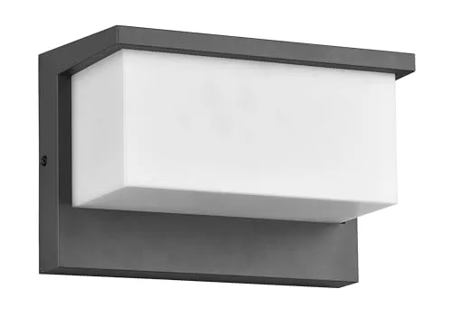 Trio 240960142 LED-Wandleuchte Nestos - spritzwassergeschützt und energieeffizient - Lampen: Die Trio Wandleuchte NESTOS bietet effektive Beleuchtung mit 1300lm und 3000K, ideal für Außenbereiche. Mit IP54 Schutzart und modernem Design sorgt sie für Sicherheit und Stil.