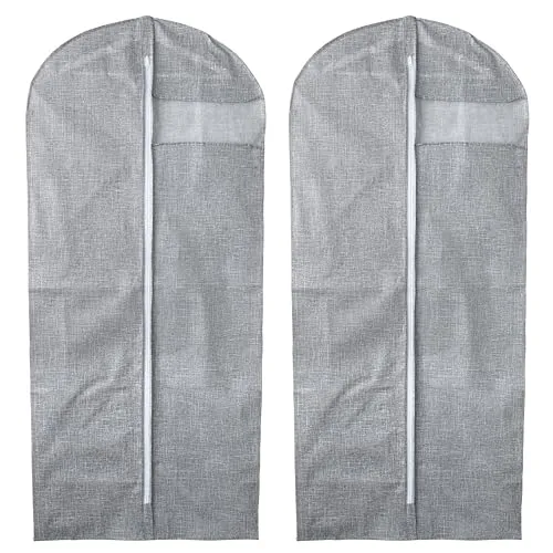 ESTEXO Kleiderschutzhülle Klamottenhülle 60x135 cm 2er Set Kleiderhülle Kleidersack