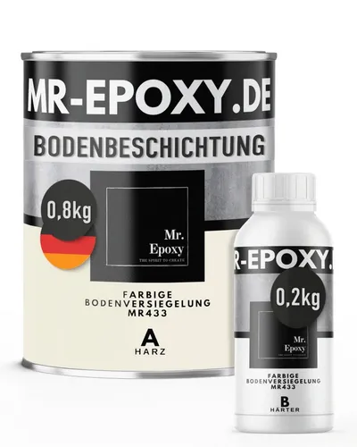 Mr. Epoxy Bodenversiegelung Epoxid-Bodenbeschichtung