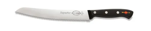 F. DICK Brotmesser Superior 21 cm - Hochwertiges Brotmesser mit zackigem Wellenschliff für perfekte Schnitte, ideal für alle Brotsorten und sogar Obst mit harter Schale. Professionelle Qualität aus der Superior Serie.