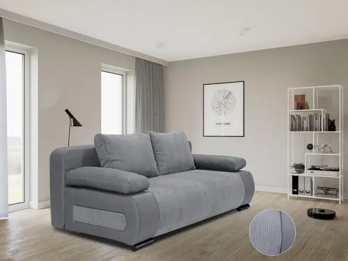 COLLECTION AB Schlafsofa Moritz, Komfort mit Bettfunktion und Bettkasten