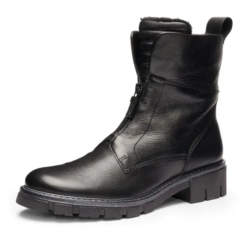 Ara DOVER DOVER Wanderschuhe, schwarz, Gr. 6½ - Bequeme Wanderschuhe aus Glattleder mit Reißverschluss für einfachen Einstieg und optimalen Tragekomfort bei Outdoor-Aktivitäten.