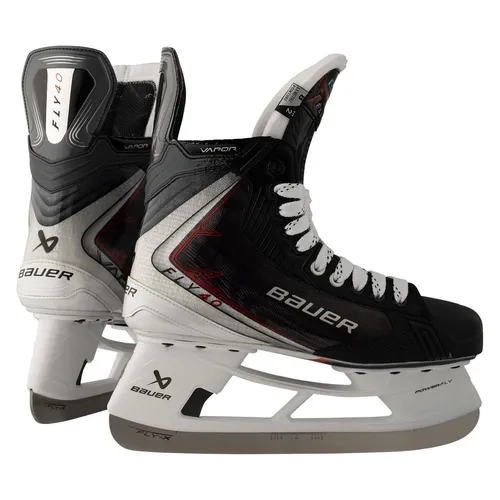 Bauer Vapor FLY40 Junior Schlittschuhe (EU36) - Hochwertige Schlittschuhe für Junioren in Größe 3 (EU36), ideal für den Freizeit- und Leistungssport mit optimaler Passform und komfortabler Polsterung.