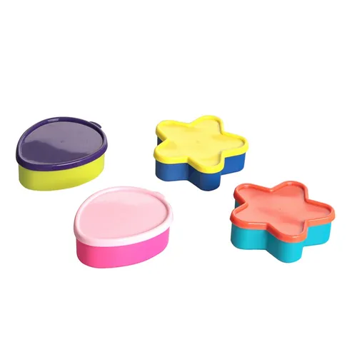 Tiny Boxen groß Aufbewahrungsbox Dosen Box Obstdose Obstbox Brotbüchse 4er Set