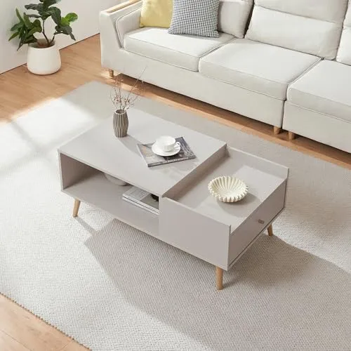 Couchtische Grau von en.casa
