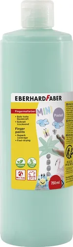 EBERHARD FABER Fingerfarbe EFA Color mint 750 ml