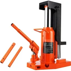 SucceBuy Hydraulikheber, 5 Tonnen einseitiger Heber, 10 Tonnen maximale Hubkapazität, 0,8-6,8 Zoll Zehenhöhe, 11,3-17,3 Zoll maximale Höhe, luft...