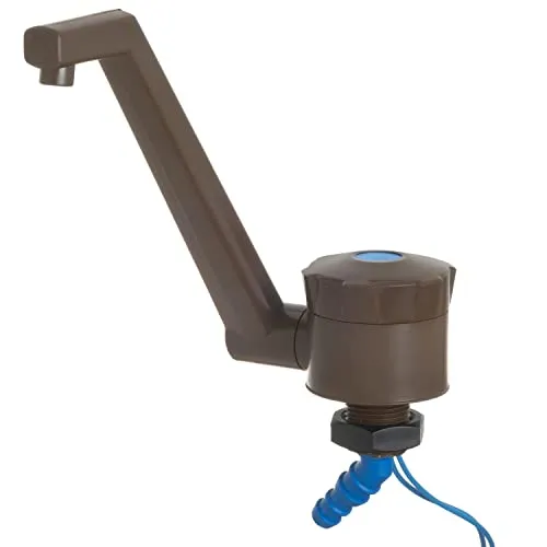 Moritz Wasserhahn schwenkbar Wohnwagen Camping 12V braun NEU